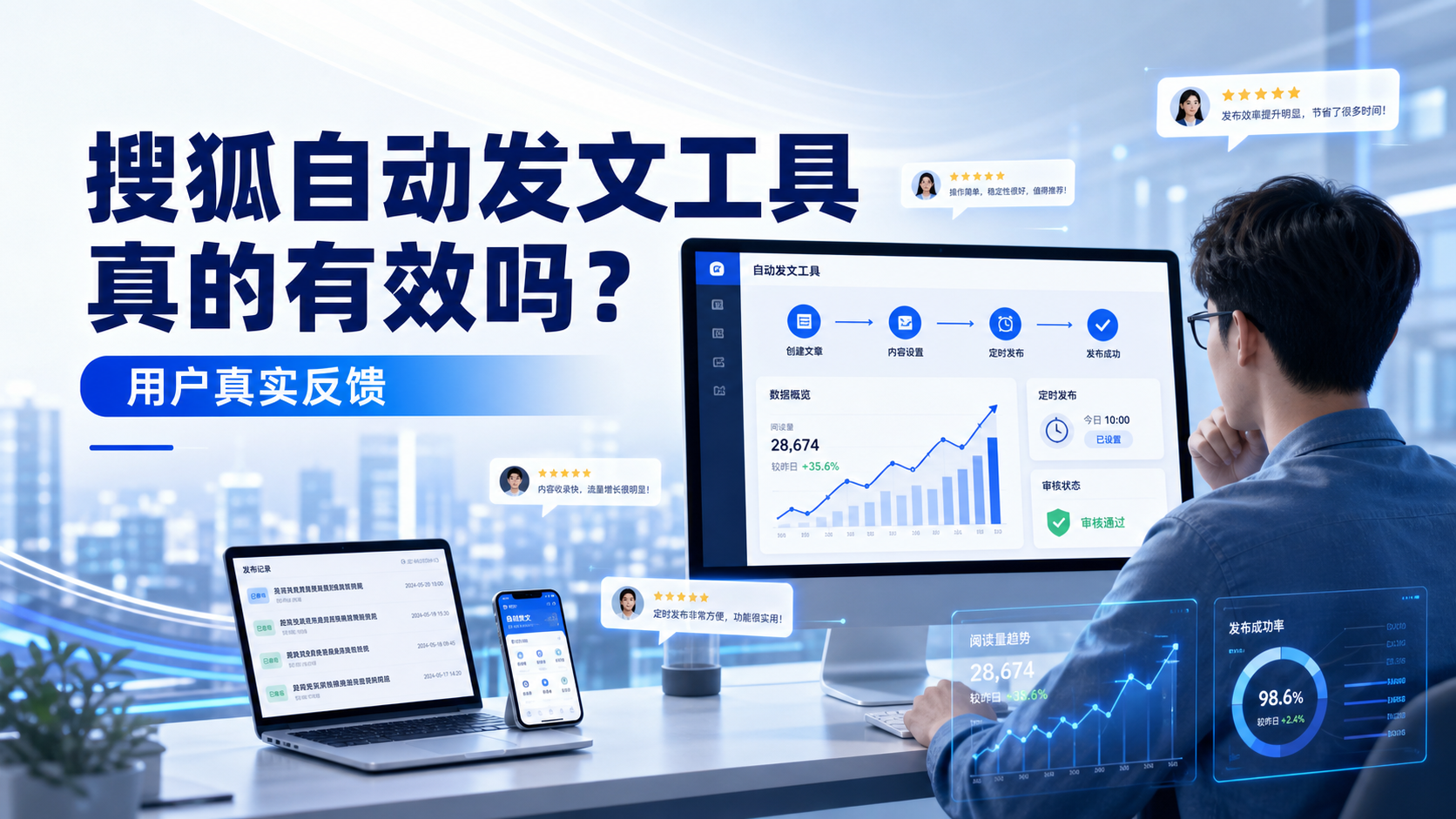 搜狐自动发文工具真的有效吗？黑河用户的真实反馈